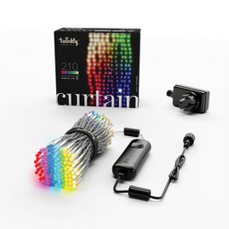 [2004921] Twinkly cutain WALL RGB e Bianco caldo 210 led