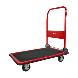 [050127] Valex Carrello Portapacchi Acciaio Manico Pieghevole Portata 150Kg Magazzino