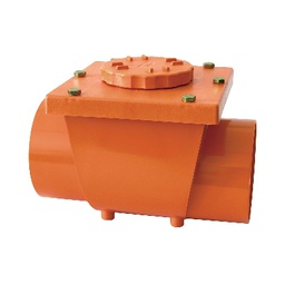 [DFLEX-362-VA-140] Valvola antiriflusso PVC rossa 140mm
