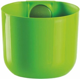 [2008986] Vaso Magnetico Magnetika Hello Verde da 6cm per Piante e Fiori da Esterno in Giardino