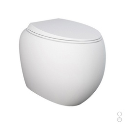 [DFLEX-182-P400-BM] Vaso filo muro Cloud Rimless - Bianco opaco