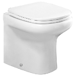 [DFLEX-181-N450] Vaso filo muro compatto con scarico universale