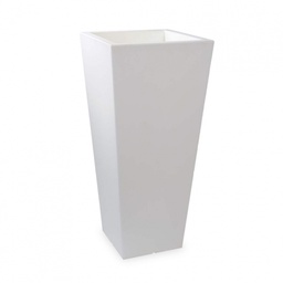 [2001278] Vaso luminoso quadrato alto 85cm con kit luce per esterno giardino Hydrus.
