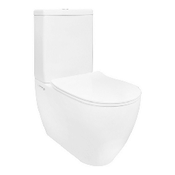[DFLEX-181-GR471] Vaso monoblocco Greta filo muro rimless con cassetta