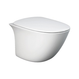 [DFLEX-182-U412-K] Vaso sospeso senza bordo 52 cm con fissaggio nascosto