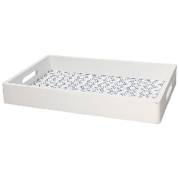 [1941732] Vassoio Rettangolare Legno 30 Cm X 20 Cm Legno Multicolor
