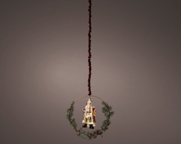 [20102465] Vetro di Babbo Natale Interno 7.8 x 26 x 26 cm