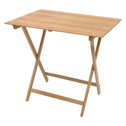 [DFL6130580]  Tavolo Legno Pieghevole Pic Nic Cm 60 X 80 H 75 Cm - Col.Naturale Delta Trade