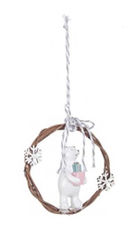 [B0928980] 12x Pendaglio Ghirlanda Orso