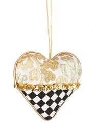 [B0939186] 12x Pendaglio Scacchi Cuore Oro