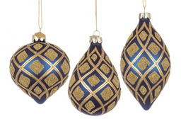 [B0970473] 12x Pendaglio Vt Glint Blu Notte