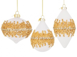 [B0937508] 12x Pendaglio Vt Luxury Bianco Ass3