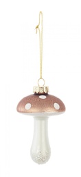 [B0937364] 12x Pendaglio Vt Mushroom Marrone 6X9