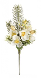 [B0912341] 12x Pick 4Rosa Di Natale C