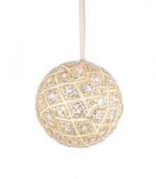 [B0927121] 12x Sfera Rombi Oro D90