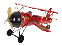 [B0937195] 2x Decorazione Aeroplano Astra Rosso