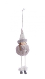 [B0971807] 6x Pendaglio Kyrill Angelo Grigio Legs
