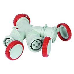 [DFL807074] Adattatore Industriale Triplo 73140