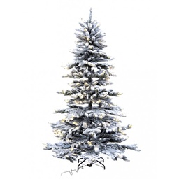 [048172] Albero Oregon led innevato altezza 180 cm