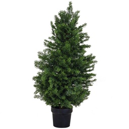 [V6136940000] Albero bisalta verde cmø35h60 pvc con 99 rami