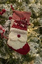 Calza tessuto babbo natale cm46x25x2