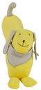 Cane grigio-giallo st-0530 cm. 18 x 10 x 75