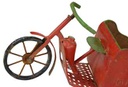 Carrello rosso nbg-0031 cm. 18 x 64 h 25