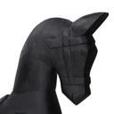 Cavallo legno nero cm36x9h39