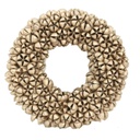 Coroncina glitter champagne cm ø29h6,5