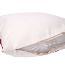 Cuscino tessuto cervo rosso e bianco cm43x43