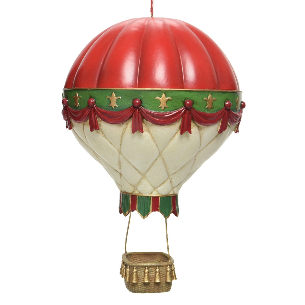 Decorazione Per Albero Di Natale In Poliresina Mongolfiera ...