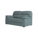 Divano Alenda 3 posti con piedini quadrati colore cenere scuro L 201 x P 92 x H 98 cm