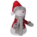 Fermaporta poliestere pupazzo di neve cm19x13h31