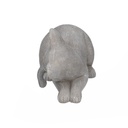 Gatto resina grigio cm 19x11