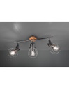Lampada 3 Faretti Spot Vintage Orientabili Madras Trio Lighting