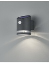 Lampada Da Esterno Salta Led IP44 Antracite Con Sensore Di Movimento Trio Lighting