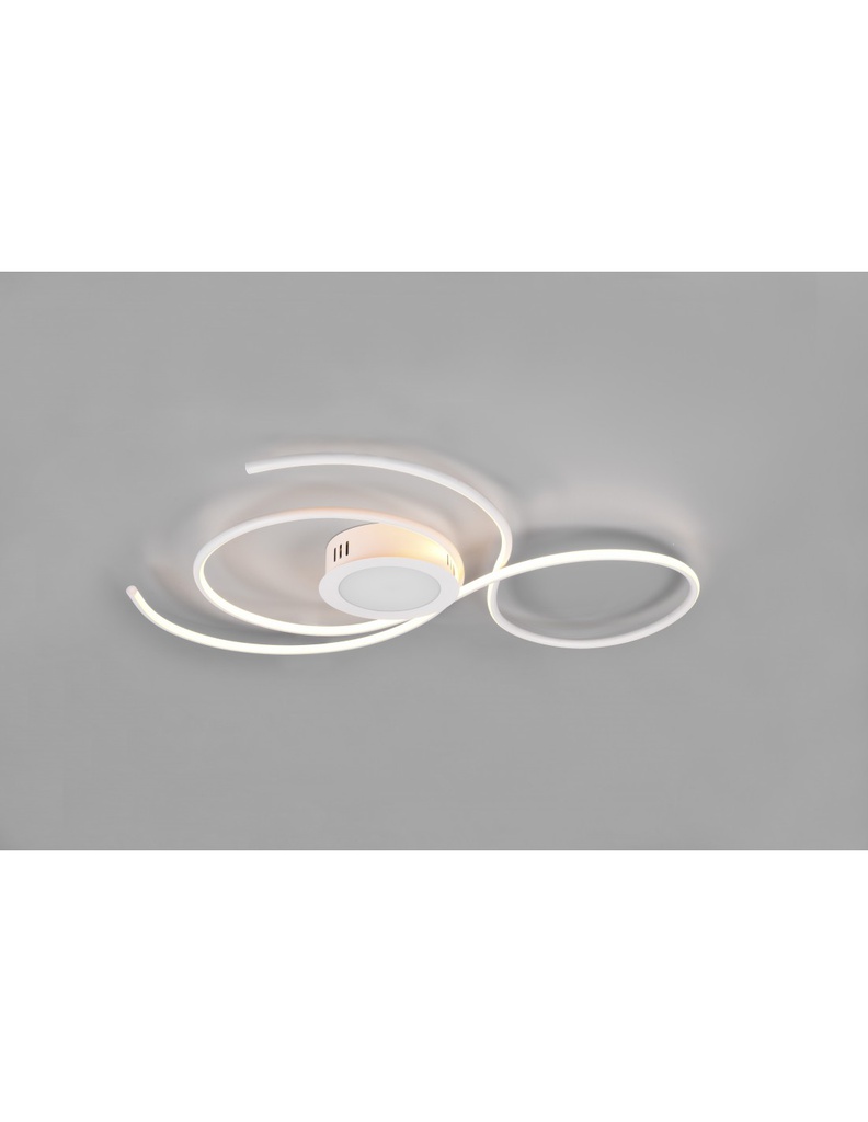 Lampada Soffitto Parete Moderna Led 48W Dimmer Jive Bianco Trio Lighting