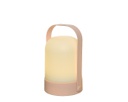 Lanterna LED in plastica tonda esterno 3 colori assortiti D15x21h cm