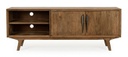 Mobile porta tv 2 ante in legno stile vintage