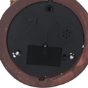 Palla di vetro led resina babbo natale con musica cmø16