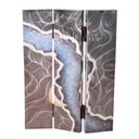 Paravento stampa effetto colline multicolor 3 ante rettangolare cm 120,6x2,5xh180,6x2,5xh180