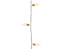 Lampade vintage a LED con effetto tremolio a 8 funzioni per uso interno L 3590 cm