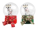 Lampadina LED in plastica per scenografia con luce stabile Confezione da 2 pezzi H 18 x Ø 13.5 cm