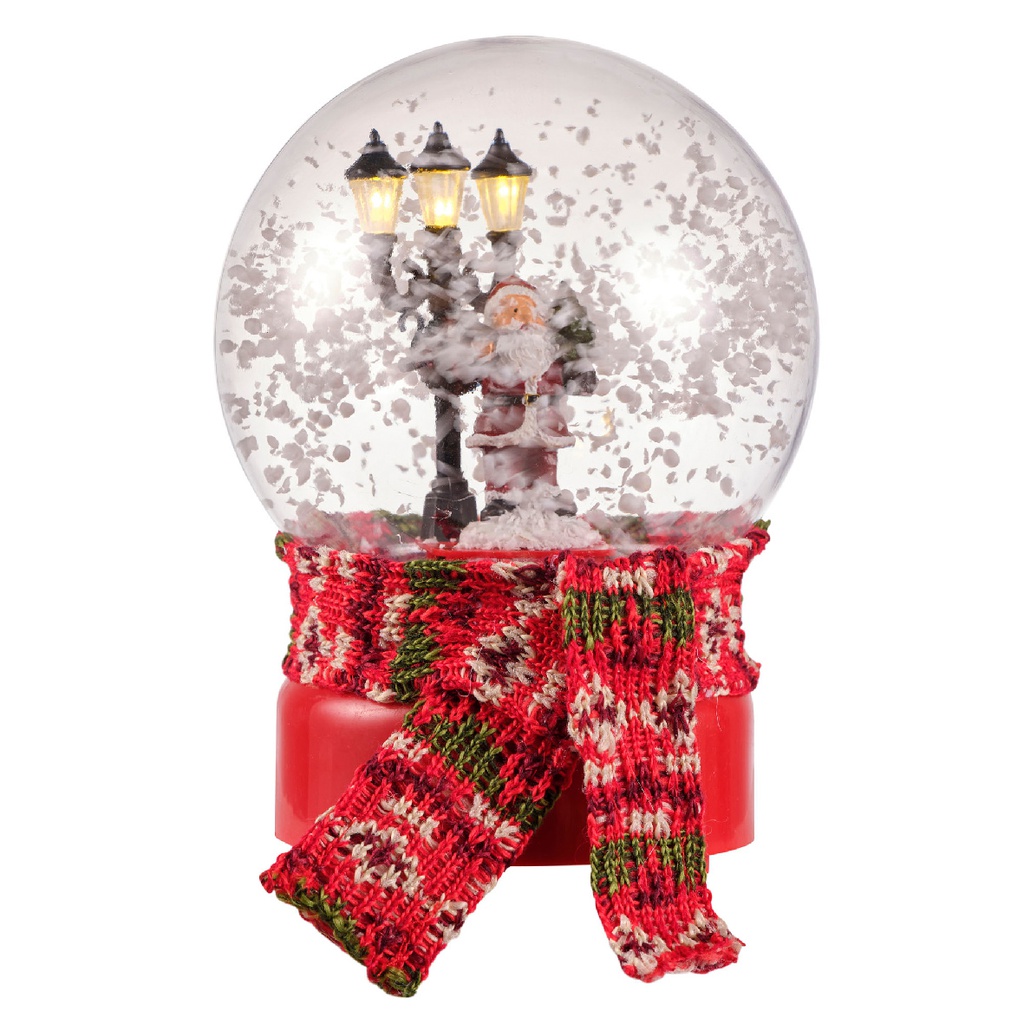 Lampadina LED in plastica per scenografia con luce stabile Confezione da 2 pezzi H 18 x Ø 13.5 cm