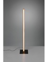 Piantana Bacchetta Legno Vintage Led Touch Bellari Trio Lighting