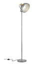 Piantana Vintage Industrial Cupola Orientabile Delhi Nichel Trio Lighting