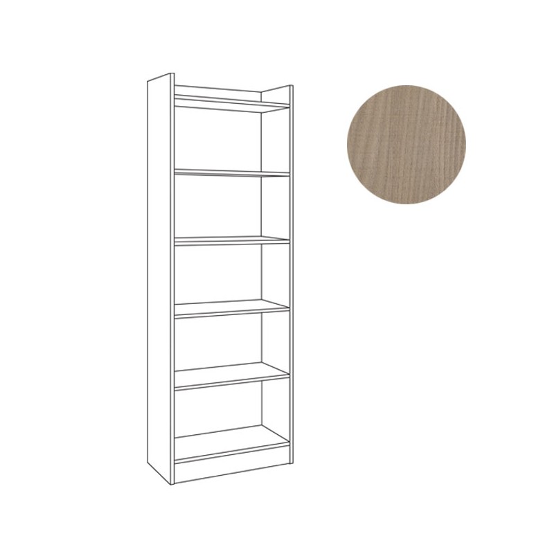 Mobile Libreria colore olmo 6 ripiani h. 180x64x29 cm (ALESSIA)