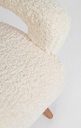 Poltrona vintage bianco Berna