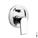 Monocomando incasso doccia con deviatore linea Artic nichel spazzolato