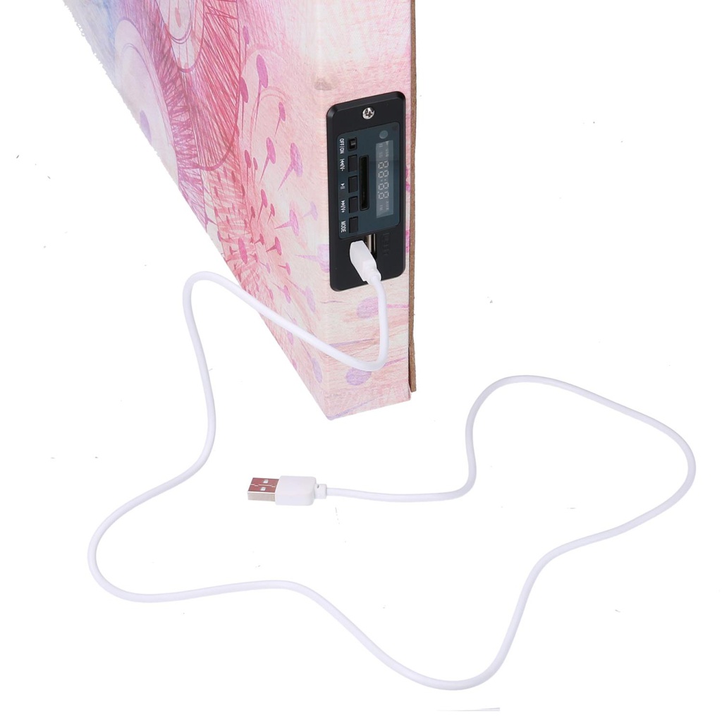 Quadro moderno stampa bluetooth azzurro cm 150 x 50 x 4